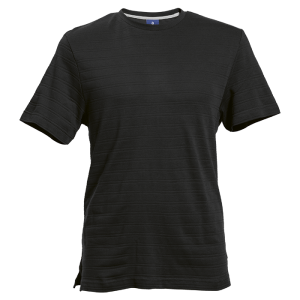 170g Pique Knit Jacquard Stripe T-Shirt