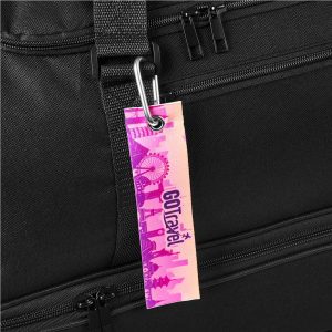 Pre-Printed Sample Hoppla Voyanta 38mm Polyester Identifier Tag