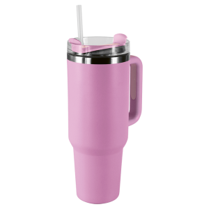 1.2L Double Walled Travel Mug with Straw